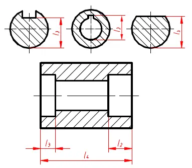 The marked dimensions are convenient for measurement and inspection