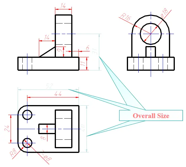 Overall dimensions