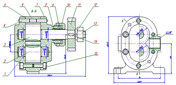 Assembly dimensions