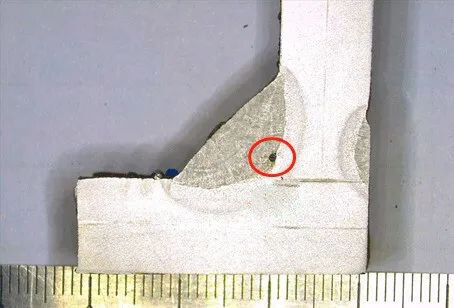 Slag inclusion
