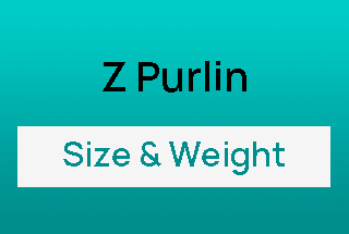 Z Purlin Weight Chart | MachineMfg
