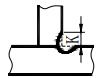 Continuous fillet weld