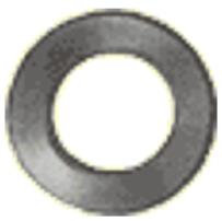 Flat washer with ground edges