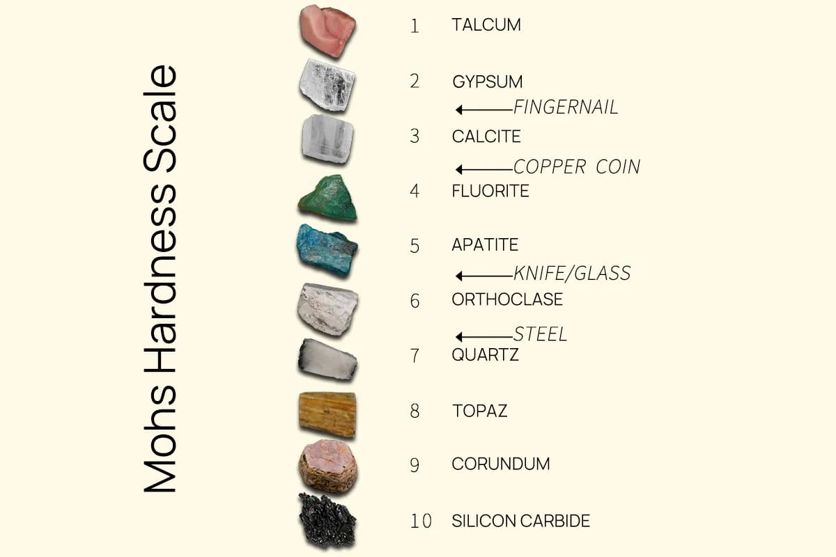 Unveiling the Ultimate Mohs Hardness Scale Guide & Chart