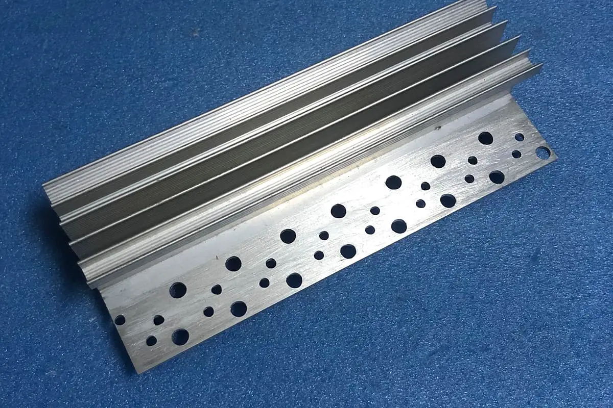 Tabla de conductividad térmica de los perfiles de aluminio