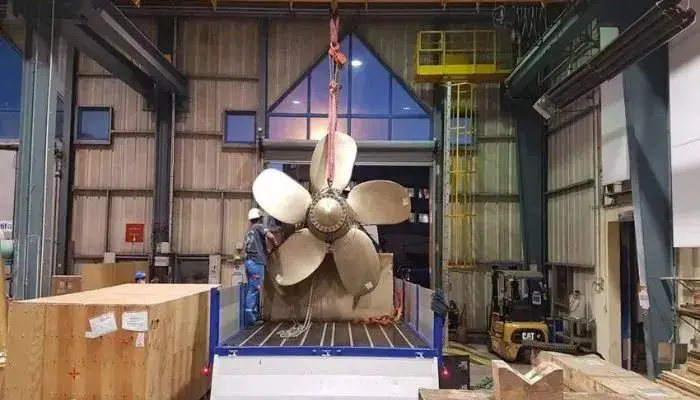 3D-gedruckter Propeller für Schiffe