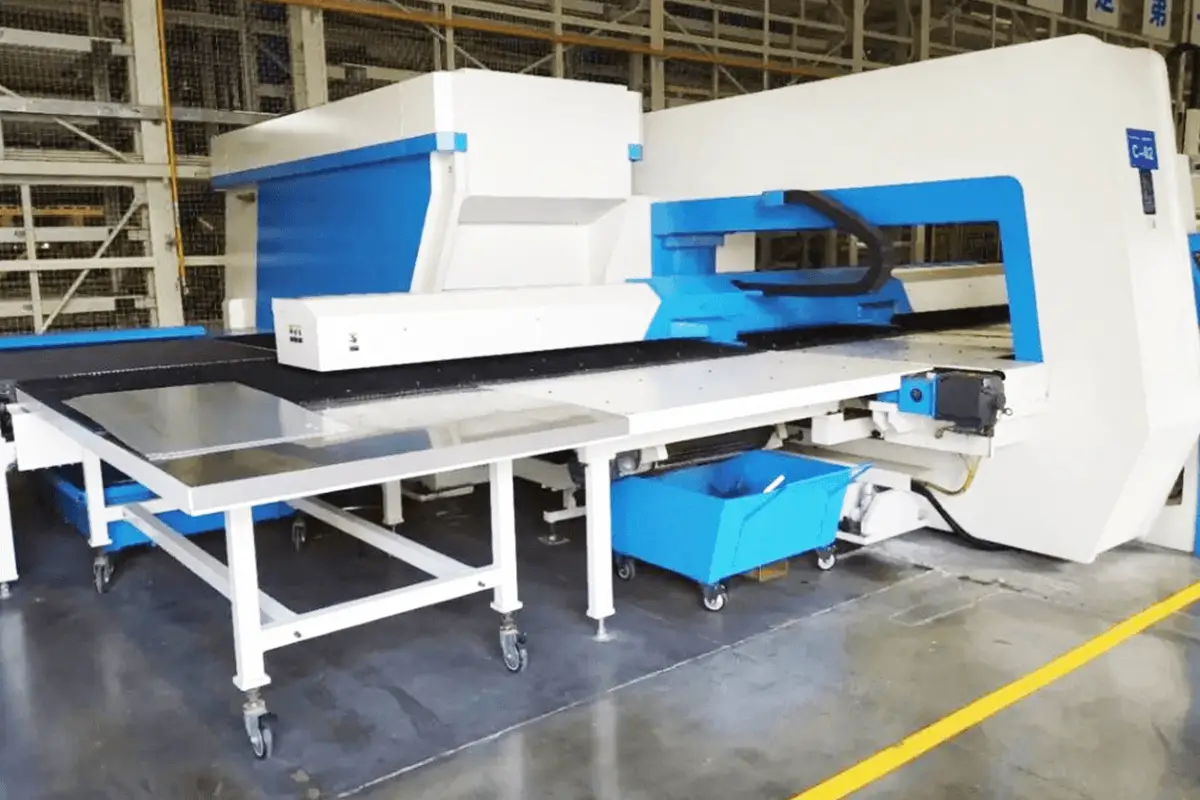 Automated CNC Punching and Shearing Unit Sheet Metal Fabrication