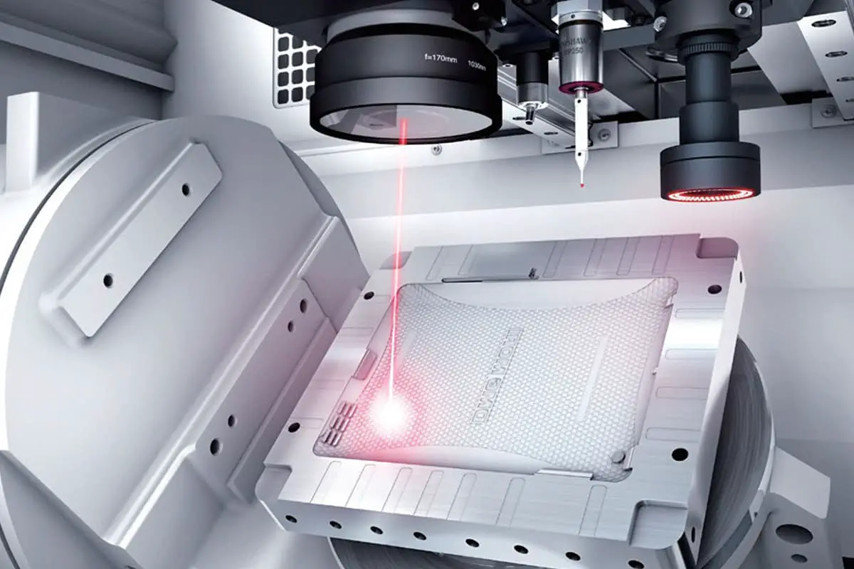 Figure 1: Mold Laser Etching Process