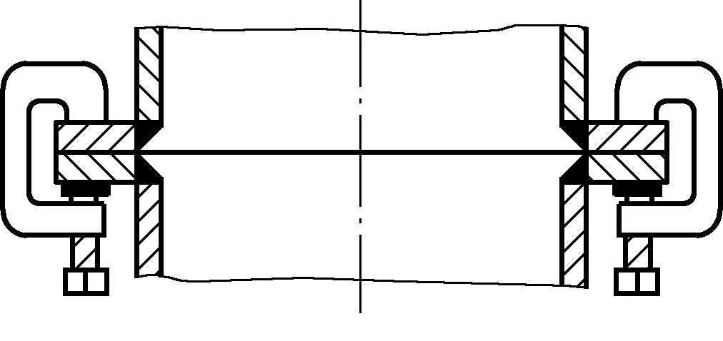 Figura 4-13 Método de fijación rígida